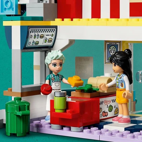 LEGO ® Friends Heartlake Şehir Merkezi Restoranı 41728 - 6 Yaş ve Üzeri için Yapım Seti (346 Parça) - 5