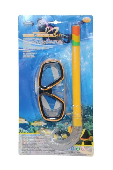 CAN OYUNCAK 0931 Kart.gözlük Ve Şnorkel Set - 3