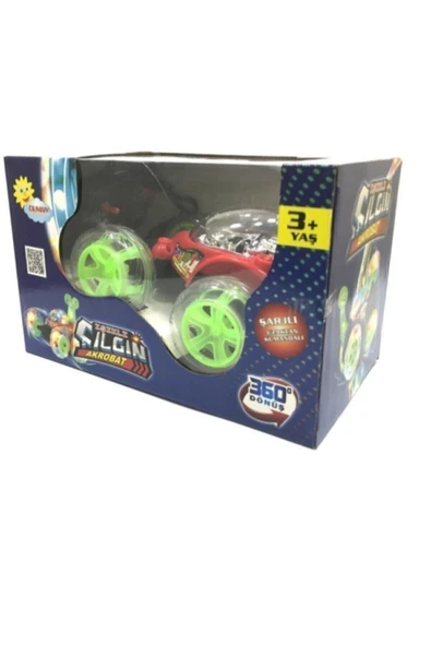 DUMAN Dasher Büyük Boy Şarjlı Uzaktan Kumandalı Araba - Uzaktan Kumandalı Işıklı Çılgın Akrobat Araba - 2