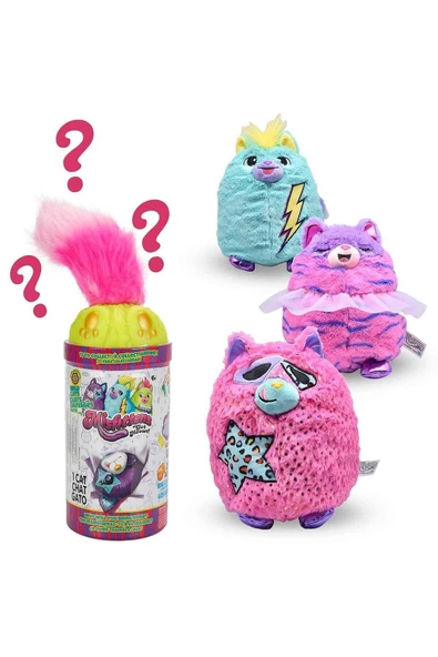 SUNMAN Misfittens Sürpriz Peluş S3 - Yeşil Kapak