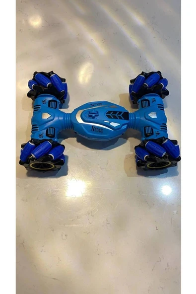 DEKANTOYS Uzaktan Kumandalı Sarjlı Işıklı 360 Dönen Yan Yan Giden Drift Atan Full Fonksiyonlu Araba - 4