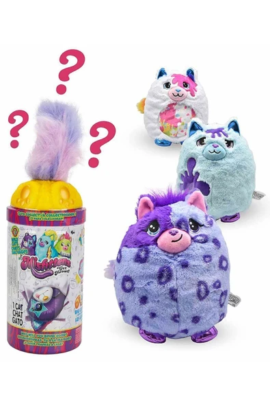 SUNMAN Misfittens Lisanslı Sürpriz Peluş Seri 3 - 6
