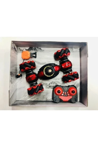 DEKANTOYS El Sensörlü Full Fonksiyon Oyuncak Uzaktan Çift Kumandalı Şarjlı Akrobat Elle Kumandalı Araba - 3