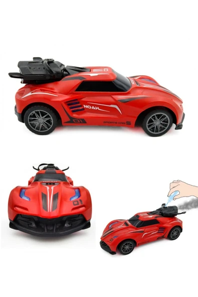 DEKANTOYS Kuzgun Uzaktan Kumandalı Şarjlı Duman Atan Işıklı Arabası - 1:18 Full Fonksiyon Arabası - 3