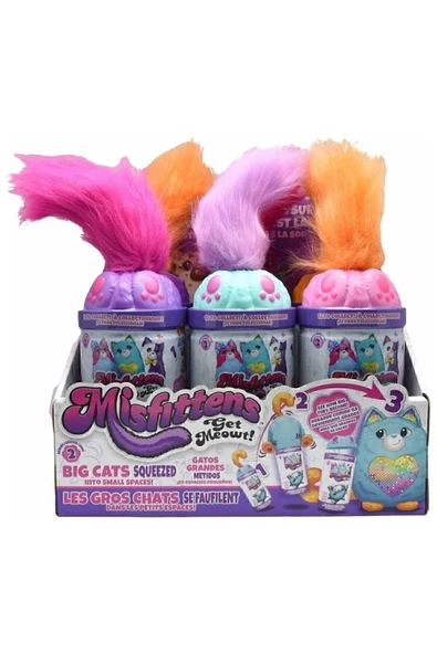 MİSFİTTENS BAK Misfittens Sürpriz Peluş Oyuncak