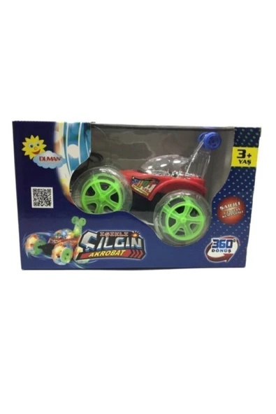 DUMAN Dasher Büyük Boy Şarjlı Uzaktan Kumandalı Araba - Uzaktan Kumandalı Işıklı Çılgın Akrobat Araba - 3
