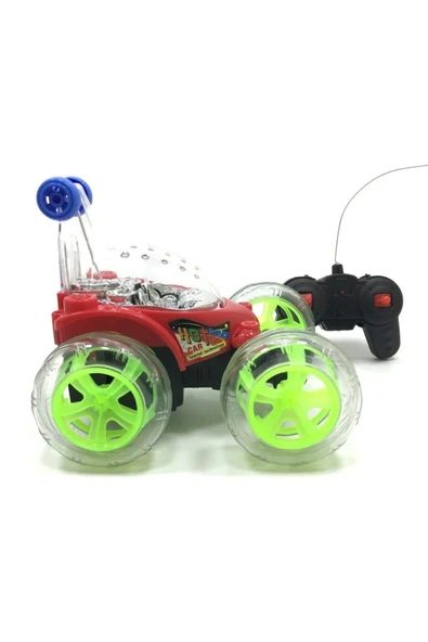 DEKANTOYS Işıklı Çılgın Akrobat Uzaktan Kumandalı Araba M10 - 3