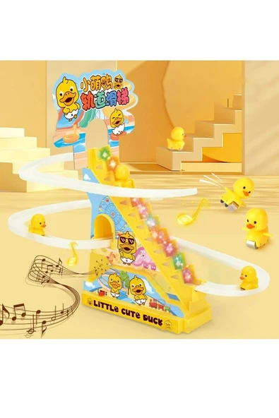 DEKANTOYS Dön Dolaş Oyunu Işıklı Müzikli Ördekli Dön Dolaş Oyunu - 2