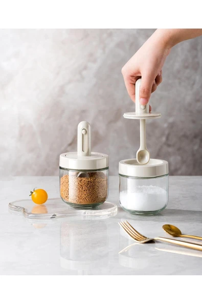 Pinmoo Flexy Ayarlanabilir Kaşıklı Baharatlık 300 ml