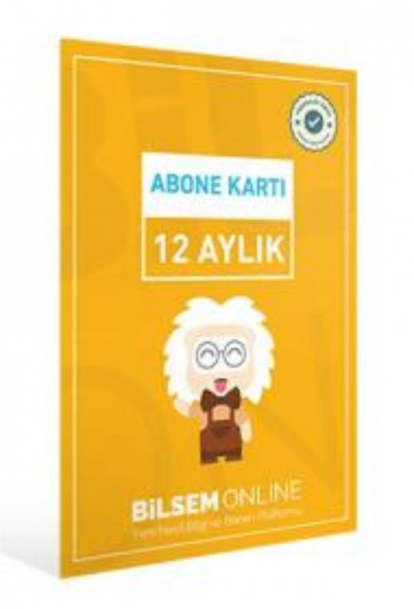 Bilsem Online Abone Kartı 12 Aylık
