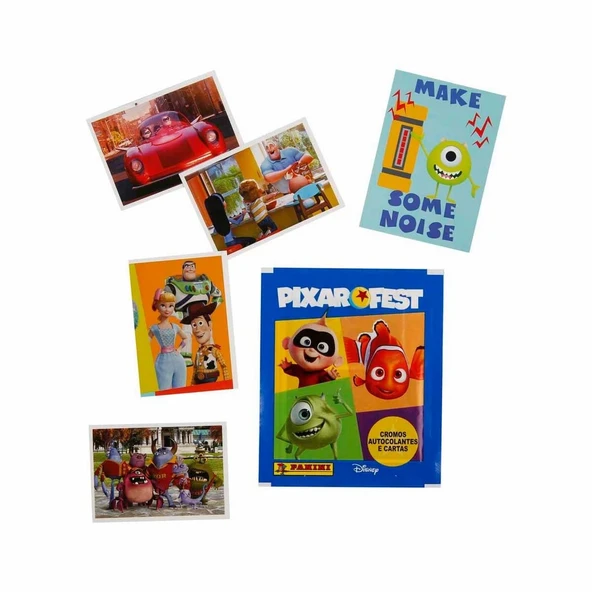 Disney Pixar Fest Çıkartma Kartları
