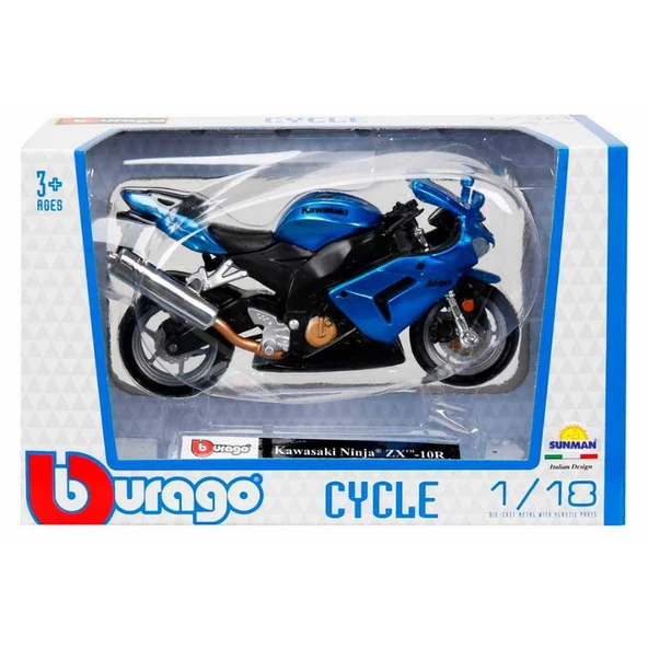 Bburago 1:18 Model Motor - S01051030 - 1 Adet Stokta Olan Gönderilir - 5