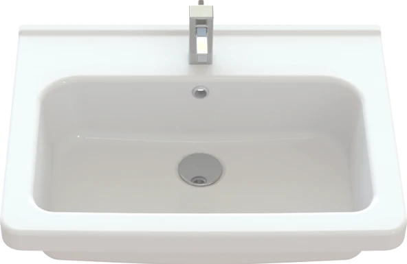 Creavit IP060 İpek Dolap Uyumlu Lavabo 45X60 cm Beyaz