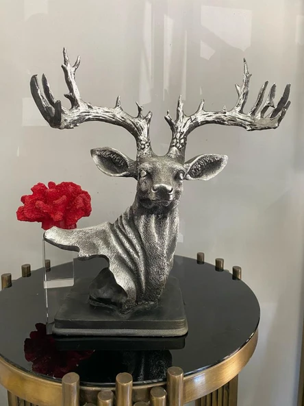 Geyik Biblo Heykel - 2