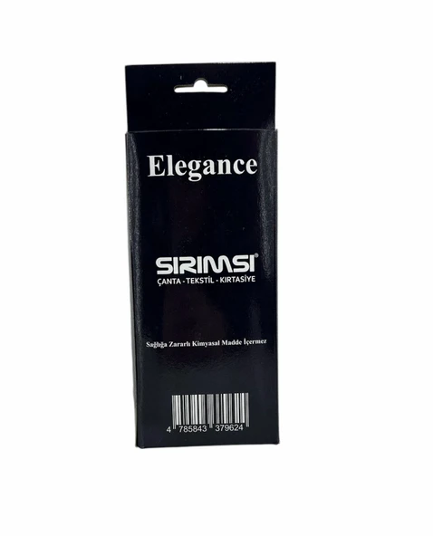 Elegance Siyah Çift Bölmeli Kalem Çantası - Resim 6