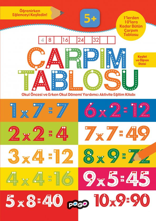 Çarpım Tablosu - Pogo Yayınları - 1