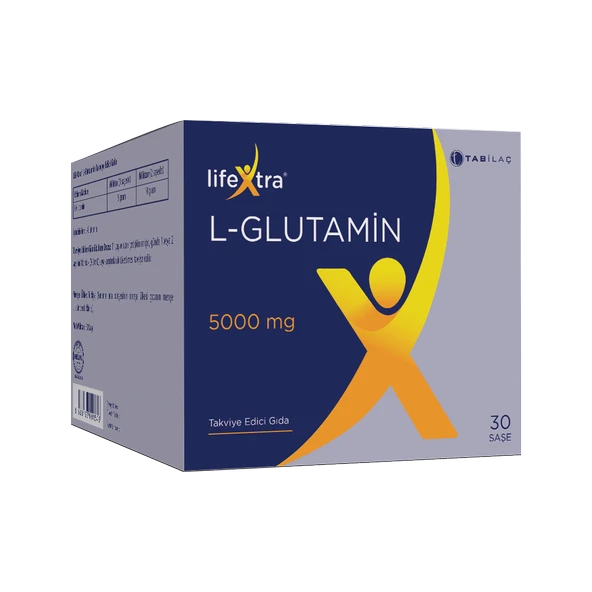 LifeXtra L-Glutamin L-Glutamin Takviye Edici Gıda