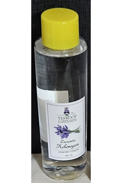 YERKESİKKOOP %100 DOĞAL LAVANTA KOLONYASI 400 ML