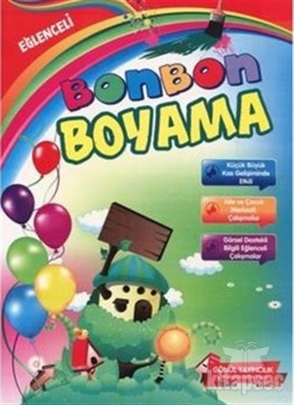 Eğlenceli Bonbon Boyama Kitabı Gönül Yayıncılık