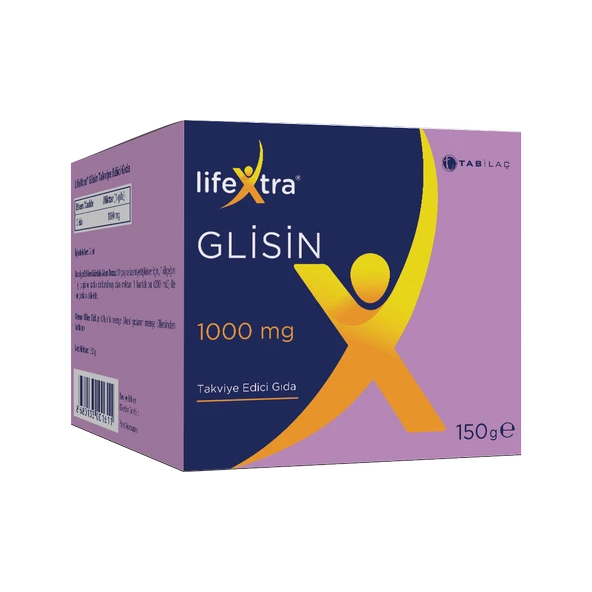 LifeXtra Glisin Glisin Takviye Edici Gıda