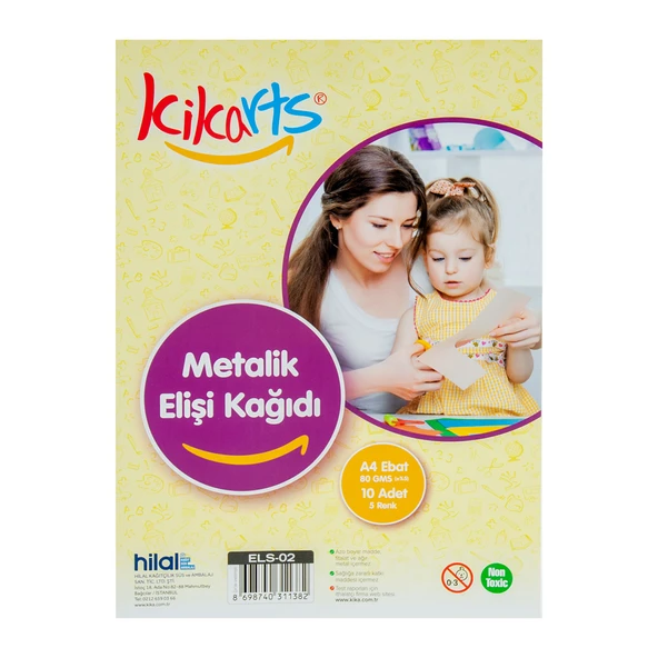 Elişi Kağıdı Metalik 10lu Karışık Kika - 2