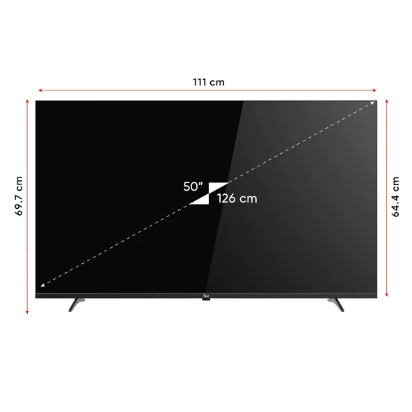 Next YE-50GFSG8-QLED 50" 127 Ekran UHD 4K Google TV - 6