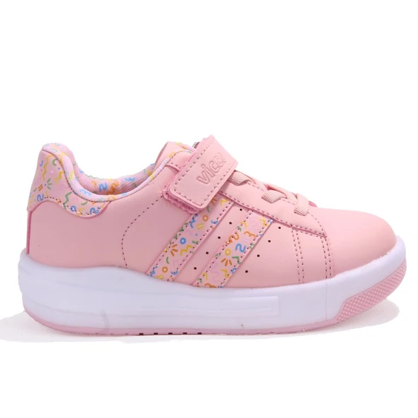 Vicco Pukky 220P25Y110 Pudra Ortopedik Günlük Kız Çocuk Spor Ayakkabı - Resim 2