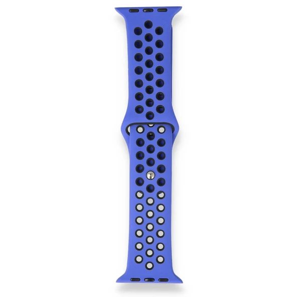FitCase Apple Watch 42 44 45 49 mm Uyumlu Point Spor Silikon Kordon - 9