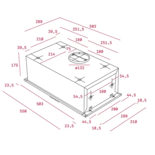 TEKA GFH CANOPY ANKASTRE ASPİRATÖR - 2