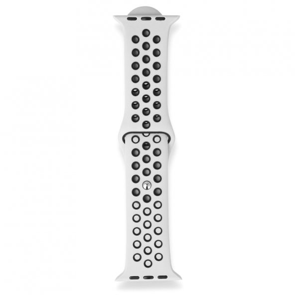 FitCase Apple Watch 38 40 41 mm Uyumlu Point Spor Silikon Kordon - 3