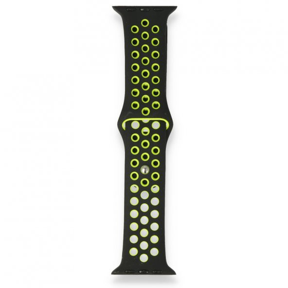 FitCase Apple Watch 38 40 41 mm Uyumlu Point Spor Silikon Kordon - 8