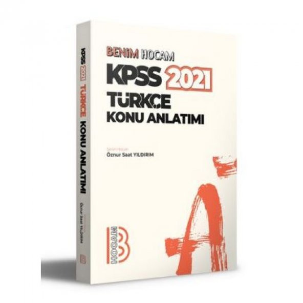 Kpss Türkçe Konu Anlatımı Benim Hocam Yayınları