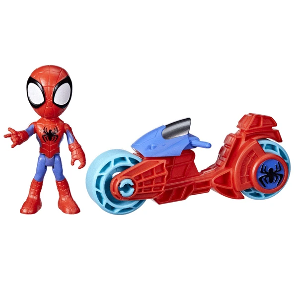 Nessi World F6777 Spidey ve İnanılmaz Arkadaşları - Motorsiklet ve Figür +3 yaş - Resim 4