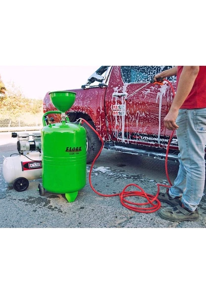 Flora Köpük Püskürtme Makinesi Car 100 Lt - D0105002 - 2
