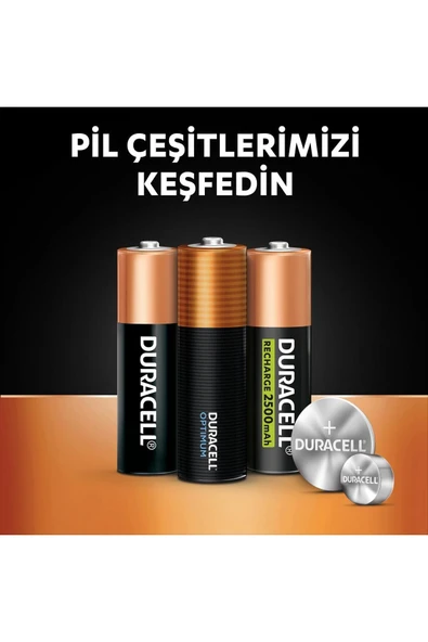 Duracell Özel Alkalin LR44 2'li Düğme Pil 1,5V 76A/A76/V13GA - 3