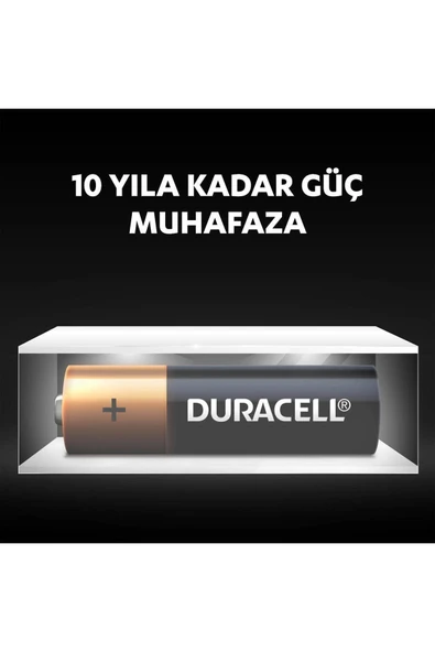 Duracell AA Alkalin Kalem Pil 8'li Paket 1,5V LR6/MN1500 - 6