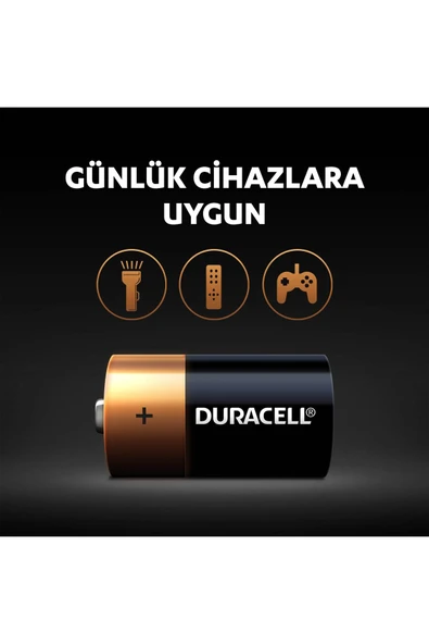 Duracell Alkalin C Piller 2'li Paket - 4