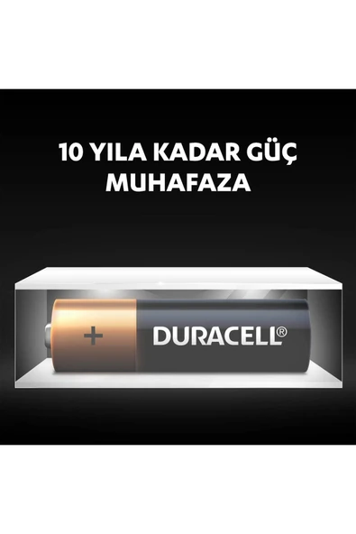 Duracell Alkalin AA İnce Kalem Pil 1,5V LR06/MN2400 4'lü Paket - 6