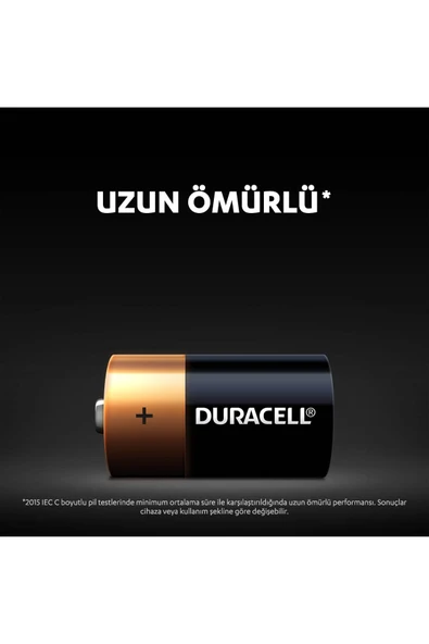 Duracell Alkalin C Piller 2'li Paket - 3