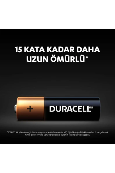 Duracell Alkalin AAA Kalem Pil 1,5V LR03/MN2400 30'lu Paket - 3