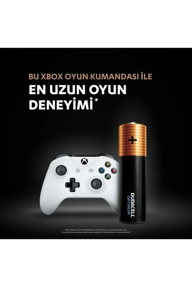 Duracell Optimum AA Alkalin Kalem Pil 4'lü Paket 1,5V LR6 MX1500 - 5