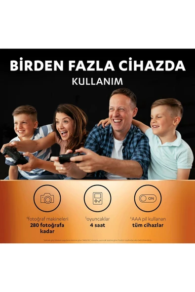 Duracell Şarj Edilebilir AA 2500mAh Piller 4'lü Paket - 2