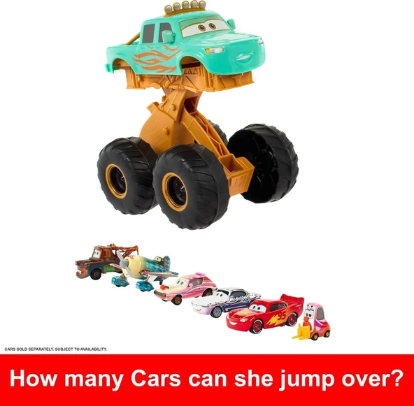 Disney Pixar Arabalar Cars Akrobat Ivy Karakter Aracı HMD76 - 4