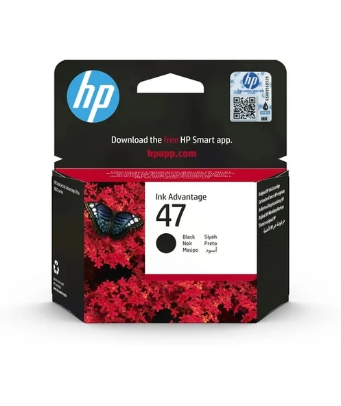 HP 6ZD21AE Black Original Kartuş (47) ürün görseli 1