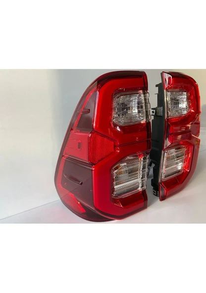 Toyota Uyumlu Hilux Revo Stop Lambası SAĞ SOL STOP LAMBASI TAKIM 2020-SONRASI  Model Ledli Duylu ürün görseli 1