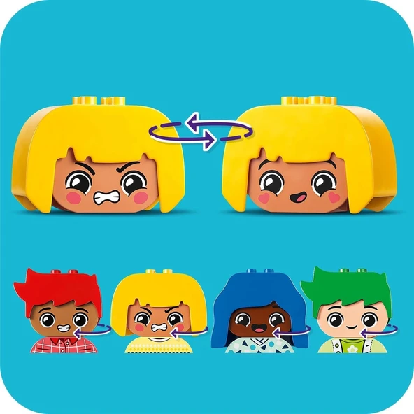 LEGO ® DUPLO® İlk Büyük Duygularım 10415 - 1½ Yaş ve Üzeri İçin Yapım Seti (23 Parça) - 3