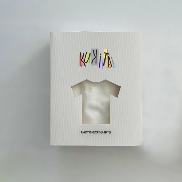 Kukita Kız & Erkek Basic Tişört Kuki04 - 5
