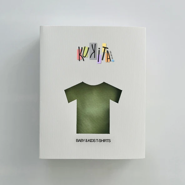 Kukita Kız & Erkek Basic Tişört Kuki04 - 11