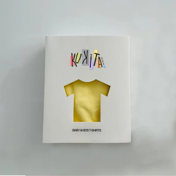 Kukita Kız & Erkek Basic Tişört Kuki04 - 7