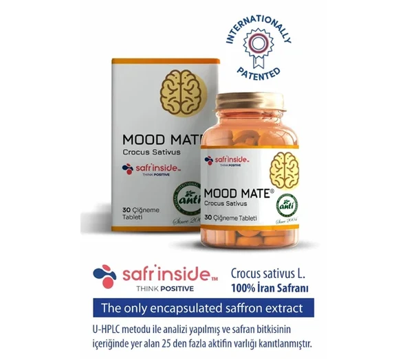Mood Mate Safran Ekstresi Tableti 30 Tablet - 3